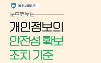 2025년 1분기 개인정보의 안전성 확보조치 기준
